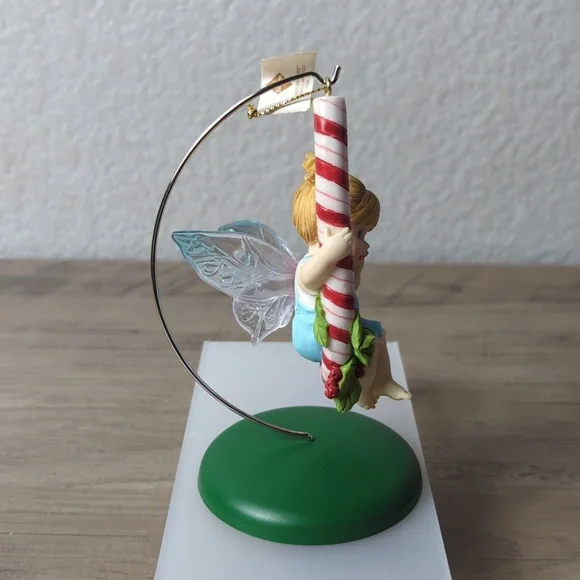 Little Kitchen Fairies Candy Cane Fairie By Enesco - Picture 3 of 9